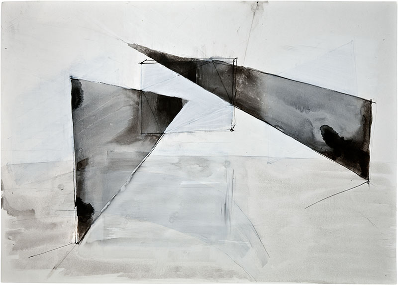 Karina Waschko, Autres dessins 4, 2009, 50,9 x 71,7 cm, encre et acrylique sur carton 