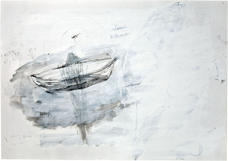 Karina Waschko, Autres dessins 5, 2008, 50,7 x 72 cm, encre et acrylique sur carton 