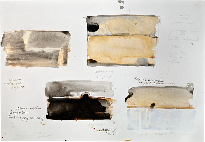 Karina Waschko, Autres dessins 10, 2007, 50 x 72 cm, encre et acrylique sur carton 
