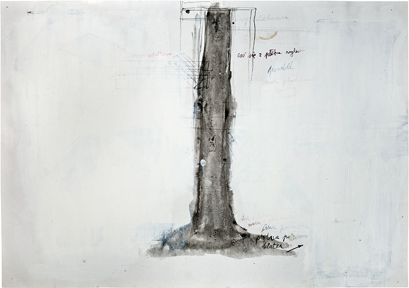 Karina Waschko, Autres dessins 11, 2007, 50,7 x 72 cm, encre et acrylique sur carton 