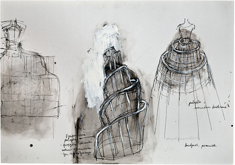 Karina Waschko, Autres dessins 14, 2006, 50,7 x 71,9 cm, encre et acrylique sur carton 