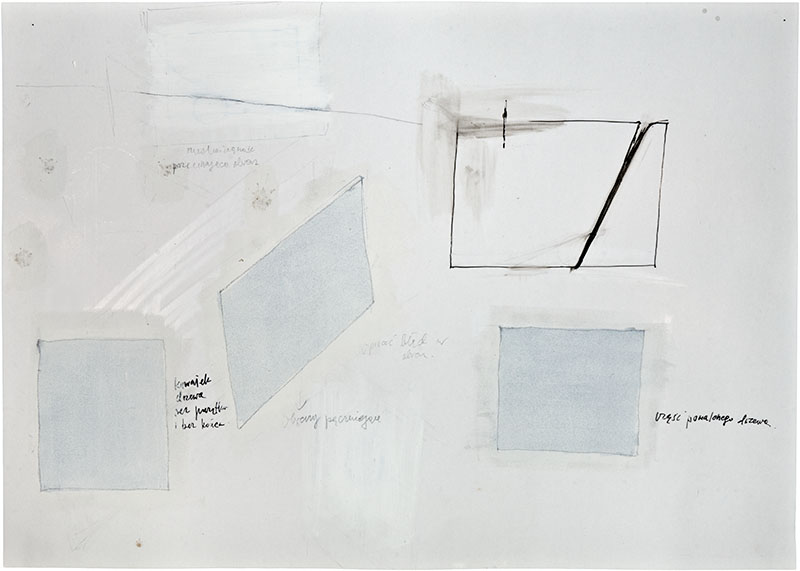 Karina Waschko, Autres dessins 17, 2011, 51 x 71,6 cm, encre et acrylique sur carton 