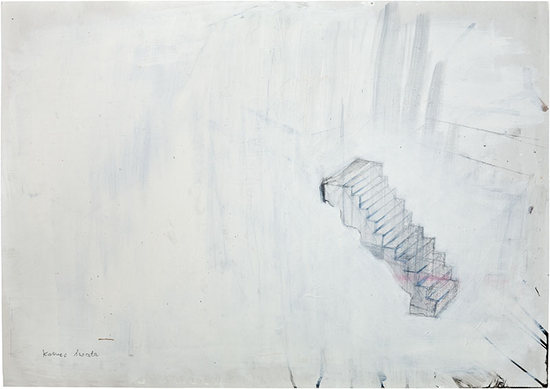 Karina Waschko, Autres dessins 20, 2008, 50,7 x 72 cm, encre et acrylique sur carton 