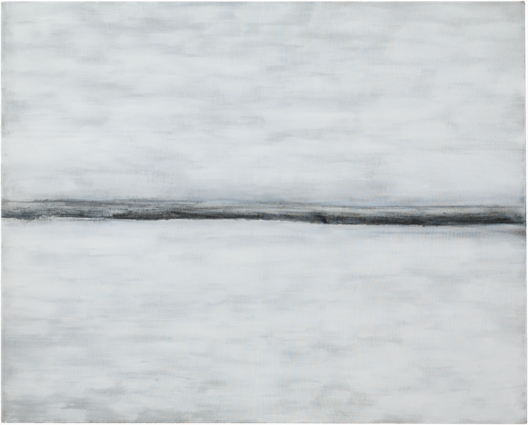 Bois 2, 2010, 130 x 162 cm, acrylique et fusain sur toile