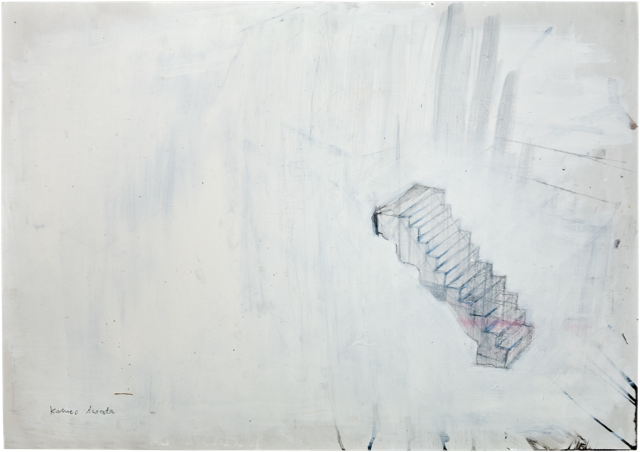 Autres dessins 20, 2008, 50,7 x 72 cm, encre et acrylique sur carton